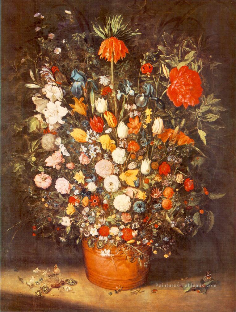 Bouquet 1603 fleur Jan Brueghel l’Ancien Peintures à l'huile